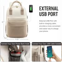 Mochara de Viaje Grande: Resistente al Agua, con Compartimiento Para Zapatos Separado, Puerto de Carga USB y Diseño Multifuncional Antirobo. Bolsa para - details 3