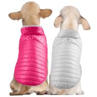 Ropa De Invierno Para Perros Color Sólido Impermeable Chaleco Chaqueta De 3 Capas Gruesa Y Suave Para Mascotas Vestuario Exterior - details 22