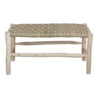 BANCO DE MADERA Y FIBRA NATURAL TECILEN - MISTERWILS FURNITURE FOR FREE SOULS - details 0