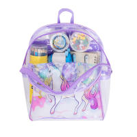 Mochila De PVC Transparente Con Diseño De Unicornio Para Niñas Mochila De Princesa Para Jardín De Infantes Y Escuela Para Niños - details 13