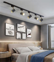 Spotlight De Techo LED GU10 Ajustable En Ángulo Multi Para Decoración De Habitaciones Sala De Estar Bares Tiendas Luz De Tramo De Rail Material De Aluminio - details 24