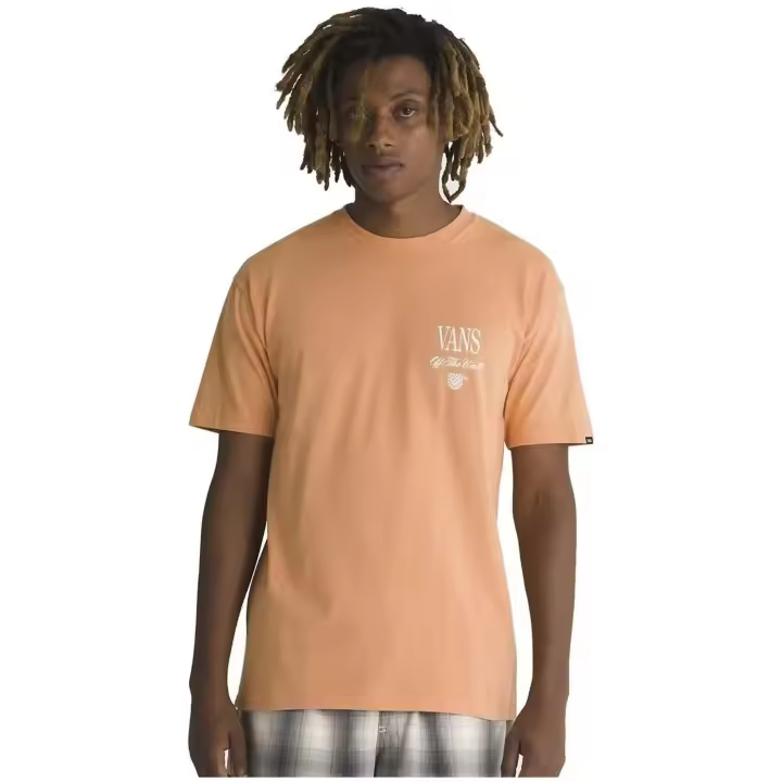 Camiseta de Manga Corta Vans Holmdel para hombre en color naranja - 1