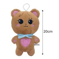 Muñeca De Peluche Bornpink KPOP World Tour Jisoo Jenny Rose Lisa Regalo Para Fans Almohada Colgante De Kwai Material De Relleno PP Adecuado Para Todas Las Edades - details 2