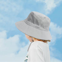 Sombrero De Verano Para Niños Y Niñas Con Gran Sombrilla Transpirable Y Suave Para Exterior UV Protección Para Pescar Y Playa - details 4