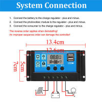 Panel Solar De 1000W 12V Con Controlador 10A-100A Kit De Placa Solar Para Teléfono RV Coche Caravana Camping Externo Batería Material De Silicio Polícrata - details 12