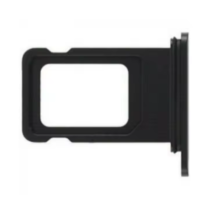 BANDEJA SIM PARA iPHONE XR ADAPTADOR MICRO TARJETA LATERAL NANO NEGRO NEGRA - 1