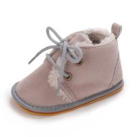Botitas De Nieve Para Bebé Niño Y Niña Zapatos De Primera Caminata Invierno Algodón Cálido Antideslizante Suela Nuevo Nacido Zapatos Para Cuna - details 23