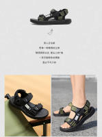 Par De Zapatos Casuales Para Hombre Moda Verano Resistente Al Desgaste Sandalias Deportivas Trendy Para Playa Y Uso Diario Talla Unida Material Superior De Tela Y Suela EVA - details 1
