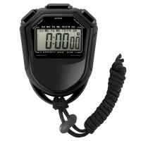 Reloj De Pulsera Digital Impermeable Para Deportes Con Cinta Para Natación Correr Fútbol Entrenamiento Timer Cronógrafo LCD Portátil - details 8