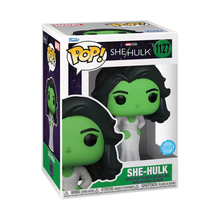 FUNKO POP! Marvel: She-Hulk - She-Hulk 1127 (BRILLANTE) - 1