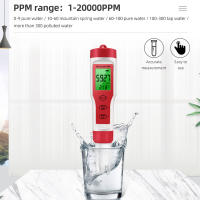 Medidor De Agua Digital 4 En 1 PH/TDS/EC/Temperatura Para Piscinas Agua Potable Acuarios Monitor De Calidad Del Agua - details 4