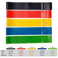 Set De Bandas De Resistencia TPE Ejercicio De Fortalecimiento Muscular Yoga Equipo De Gimnasio Lazo Elástico De Goma Fitness Para Cintura Piernas Y Brazos - details 2