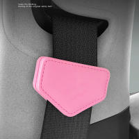 2Pcs Clip De Cinturón De Seguridad Para Coche Ajustador Y Limitador De Cinturón De Auto Accesorios De Cuero Magnético - details 8