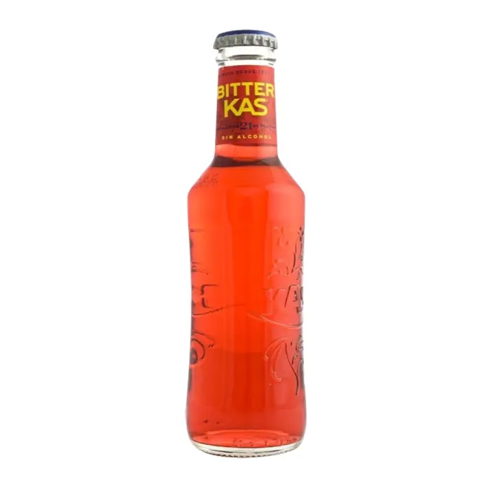 Bitter Kas 20 cl pack 24 botellas. Total 4.80 litros. - 1