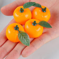 20 Pcs Frutas Artificiales Naranja Mandarinas Decoraciones De Imitación Para Escritorio Adornos De Escena Fotografía Propiedad De Algodón Origen China Continental - details 6