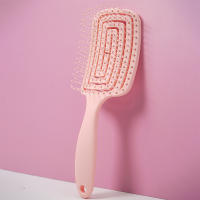 Peine Para El Cabello Con Agujeros Peine De Masaje Para El Escalpelo Peine Desenredante Para Secado Rápido Uso En Cabello Húmedo Y Seco Peine Para Cabello Rizado - details 20