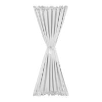 Cortinas De Puerta Negras Aislantes Térmicas Para Cocina Con Encaje Moderno Estilo Cortinas De Ventana Panel Rod Pocket - details 2