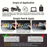 Pegatinas De Coche Demonio Para Ventanas Parachoques Cuerpo Motocicleta Tanque De Combustible Accesorios De Auto Cubren Rasguños Vinilo Decales - details 5