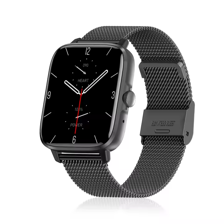 DAM. Smartwatch DT102 con pulsera de acero. Pantalla de alta resolución. Monitor cardiaco, ECG, modo multideporte. Notificaciones de APPs. 4x1x4cm. - 1