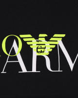 Camiseta Emporio Armani Cotton Man Negro 1110359 P516 20 - details 5