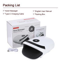 Masajeador De Manos Recargable Con Compresión Térmica 5 Niveles Vibration Masajeador De Mano Para Artritis Y Tunnel Carpal - details 13