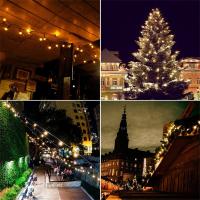 Lámparas De Bola Solar Con Burbujas Cadena De Luces Impermeable Para Exterior Decoración De Navidad Para Patio Fiesta De Vacaciones - details 20