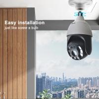 Cámara De Vigilancia IP Tuya 5MP Bombilla Luz Exterior Wifi PTZ Con Visión Nocturna Y Detección De Movimiento Humano Seguridad Doméstica - details 5