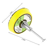 Kit De 60PCS De Lijadora De Taladro Con Placa De Apoyo Y Disco De Lijado De 2 Pulgadas Incluye Papel De Lijar De 100-2000 Grados - details 6