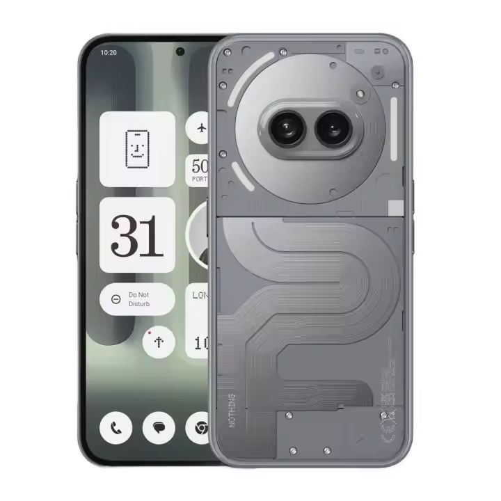 Teléfono - Nothing Phone (2a) Plus 5G Smartphone Móvil,12+256GB, MediaTek Dimensity 7350 Pro 5G, Pantalla 6.7" AMOLED 120Hz, Cámara Frontal de 50 MP y Triple cámara de 50MP, Batería 5000mAh carga rápida a 50W - 1
