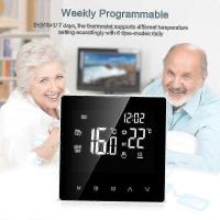 Wi-Fi Termostato Digital Controlador de Temperatura Tuya App Control Lcd Displaytouch Pantalla Semana Programable Termostato de calefacción de piso Eléctrico para - details 3