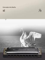 Harmonica Diatónica De 10 Agujeros En Clave De C Con Estuche Para Blues Folk Pop Adecuada Para Estudiantes Y Profesores De Música Principiantes - details 1