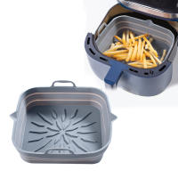Almohadilla Reutilizable De Silicona Para Air Fryer Bandeja Plegable Para Horno Herramienta De Hornear Para Pizza Y Pollo - details 5