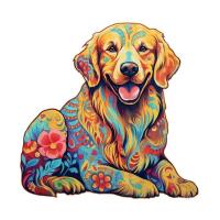 Rompecabezas De Madera En Serie De Perros Juego De Lleranamiento DIY Para Adultos Y Niños Decoración De Hogar Único Y Animal - details 8