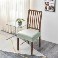Cubiertas De Silla De Comedor En Cuero PU Impermeable Modernas Y Duraderas Antipolvo Para Hogar Y Hotel Cubierta De Cojín Elástica - details 50