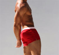 Shorts De Natación Para Hombre Con Cordón Y Encaje Transpirable Cintura Elástica Secado Rápido Para Playa Y Piscina Estilo De Verano - details 11