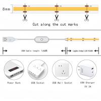 Fita LED COB USB Para Decoración De Cocina Y Habitaciones Con 320 LEDs/M 5V Luz Táctil Dimmer RA90 Para Espejo Y TV - details 7