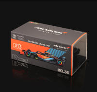 Modelo De Coche De Carreras Bburago 1:43 McLaren F1 MCL36 2022 Australian Grand Prix GP #3 Ricciardo #4 Norris Aleación Vehículo Die-cast Juguete De Carreras - details 11