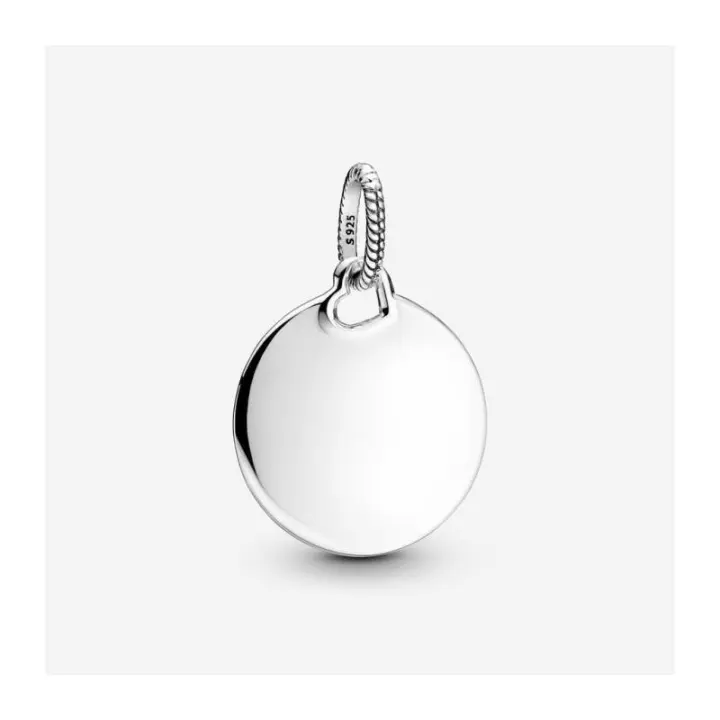 Colgante Etiqueta Redonda Grabable PANDORA - 398610C00 - 1