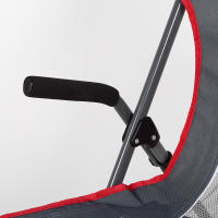 Silla plegable de camping plegable Antivuelco Aktive con reposabrazos, medidas 59x68x97cm, estable y portátil - details 2