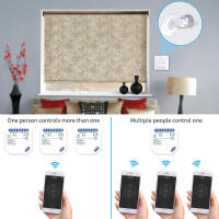 Módulo deInterruptor Para Cortina Inteligente Tuya Smart Life Control Remoto De Blinds Rollos Y Cortina RF+WiFi App Timer Google Home Alexa Echo Para Hogar Inteligente - details 14