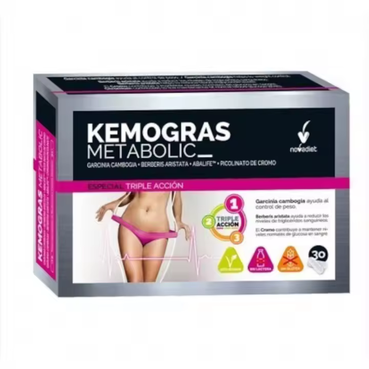 Kemogras Metabolic 30 Cápsulas Novadiet - 1