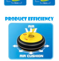 Juego De Deportes Internos Curling Eléctrico Con Bola De Curling Y Patines De Hockey Educativo Para Niños Set De Juguetes De Plástico ABS - details 1