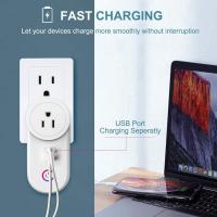 Enchufe Eléctrico Con 2 Puertos USB Carga Rápida Multifuncional Para Casa Compatible Con CozyLife APP Y Homekit EU US AU UK France Brazil Plug - details 1
