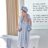 Toalla De Baño Súper Suave Y Absorbente Rápida 1pc Color Sólido Duradero Toalla De Algodón Peinado Fibra De Bambú Rectangular Para El Inodoro - details 14