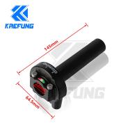 Accesorios De Modificación De Motocicleta 7/8 Pulgadas 22mm Con Empuñadura De Clic Universal Para Tubo De Manillar Rapidez Del Gatillo - details 1