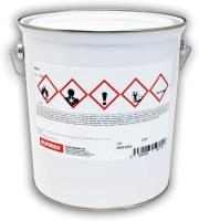 Imprimación sintética para Hierro y Acero en lata de 5kg Eurotex: gris, negro y rojo - details 0