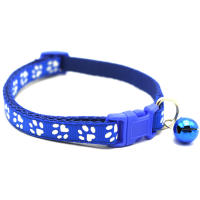 Collar De Moda Para Gatos Con Patrón Colorido Y Campana Ajustable Accesorios Para Mascotas DIY Para Gatos Y Gatitos - details 3