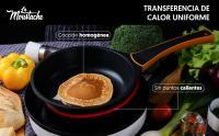 LA MOUSTACHE Sartén DUCANE de Aluminio Fundido con Revestimiento de Titanio Antiadherente, Todo Tipo de Cocinas, Sin PFOA - details 0