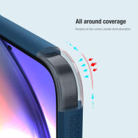 Funda Protectora Para Samsung Galaxy A55 A54 A53 A73 5G Nillkin Slim PC+TPU Antisuciedad Y Resistente a Huellas Cubierta Completa - details 2