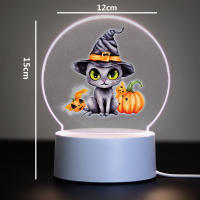 Lámpara De Mesa USB Con Ambiente De Gato Luz Nocturna RGB LED Decoración Para Habitación Regalo Iluminación De Ambiente RGB LED - details 1